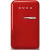 Smeg linea Anni '50 Smeg Frigorifero minibar monoporta con cerniere a sinistra a libera installazione FAB5LRD6 finitura rosso da 40 cm