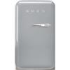 Smeg linea Anni '50 Smeg Frigorifero minibar monoporta con cerniere a sinistra a libera installazione FAB5LSV6 finitura silver da 40 cm