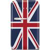 Smeg linea Anni '50 Smeg Frigorifero minibar monoporta con cerniere a destra a libera installazione FAB5RDUJ6 finitura Union Jack da 40 cm
