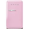 Smeg linea Anni '50 Smeg Frigorifero minibar monoporta con cerniere a destra a libera installazione FAB5RPK6 finitura rosa da 40 cm