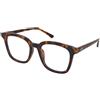 Crullé Solely C3 | Occhiali da Vista Graduati | Prova Online | Unisex | Plastica | Quadrati | Marrone, Havana | Adrialenti