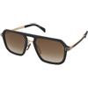 David Beckham DB 7136/S I46/86 | Occhiali da Sole Graduati o Non Graduati | Prova Online | Plastica | Esagonale | Nero | Adrialenti