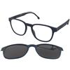 Carrera CA8062/CS 4NZ/M9 | Occhiali da Vista con Clip da Sole | Prova Online | Plastica | Quadrati | Blu | Adrialenti