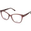Pierre Cardin P.C. 8530 35J | Occhiali da Vista Graduati | Prova Online | Plastica | Quadrati | Rosa, Trasparente | Adrialenti