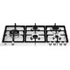 LA GERMANIA P905LLAGX PIANO COTTURA GAS, 5 zone di cottura, dimensioni: L 89 cm, P 52,2 piano in Acciaio inossidabile, Inox
