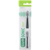 Gum Sonic Daily Spazzolino Batteria Refill Black 2 Pezzi
