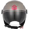 Acerbis casco jet Brezza E2206 - Grigio 2 fucsia lucido