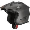 Acerbis casco jet Aria Metallic E2206 - Grigio scuro opaco