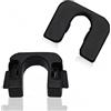 MCamooer 1539663 Clip per ripiano pacchi compatibile con Ford Fiesta Mk7 Mk8, MCamooer 015532109E Staffa per copertura bagagliaio per Focus B-Max C-Max C3 DS3 Fissaggio bagagli posteriore per Qashqai J10