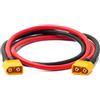 System-S XT60 12AWG cavo 50 cm maschio a maschio prolunga adattatore per pannello solare pannello solare