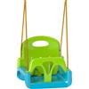 Outsunny Altalena per Bambini Altalena da Giardino 3 in 1 42x33x120-180 cm Verde | Aosom Italy