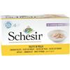 Schesir cat filetti di pollo in brodo 6x50gr
