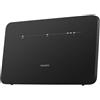 Huawei B535 4G LTE Router 3Pro (Cat.7, 100 Mbit/s (upload), WiFi fino a 300 Mbps (download) (2.4 GHz) + 867 Mbps (5 GHz), 4 Gigabit LAN), nero