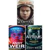 Del Rey ltd Andy Weir Collection 3 Books Set (Project Hail Mary [Hardcover], Artemis, The Martian)