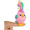 Fingerlings Sweet Tweets Interactive Bird: Debbie, Registra & Riproduci messaggi segreti, 40+ Suoni & Reazioni, Rosa
