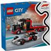 LEGO City Display Truck F1 con auto da corsa Audi F1 60493 di Lego