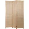 Ad Trend Paravento a 3 Ante in Bamboo Naturale 150 x 180 Cm