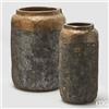 EDG Enzo De Gasperi Set 2 Vasi Saigon Rotondo Copper Ceramica