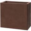 TeraPlast Vaso Schio Tower Bronzo Resina 80×40 cm