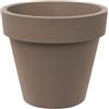 TeraPlast Standard One 50 cm Vaso Cappuccino Resina