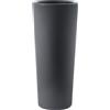 TeraPlast Vaso Schio Cono Alto Antracite H110 cm Resina