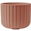 TeraPlast Vaso Echo Rigato 50 Canyon Resina Sovrapponibile