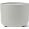 TeraPlast Pulse 50 Vaso Liscio Silver Fog Resina Sovrapponibile
