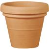 TeraPlast Vaso Doppio Bordo 50 Anticato D 50 cm Resina