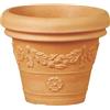 TeraPlast Vaso Festonato 50 Anticato Resina Outdoor