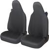 Auto Accessori Lupex Coprisedili auto compatibili con Smart fortwo, 450 451 e 453, 1 2 3 Serie, Tessuto Policotone (Grigio)