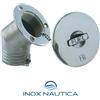 TAPPO IMBARCO BENZINA Ø 38 MM INCLINATO IN ACCIAIO INOX 316 PER BARCA GOMMONE
