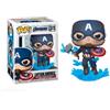 Avengers, FUNKO POP!, MARVEL FUNKO POP MARVEL: ENDGAME- CAPTAIN AMERICA CON SCUDO ROTTO