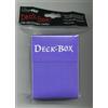 DB LINE Porta mazzo viola per carte standard - pokémon, magic, tcg