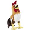 BANDAI La Granja de Zenón - Peluche DX Bandai 8000 Gallo Bartolito DX Peluche 20 cm Multicolore
