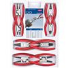 KNIPEX Assortimento di pinze per anelli di sicurezza 8 pezzi, 00 20 04 V01