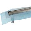 Dakota Canaletta Doccia Filo Pavimento con Griglia in Acciaio Inox Dakua+ Base Square 78x700