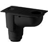 Dakota Pozzetto Pluviale Eco Nero in Plastica 235x125x220 mm