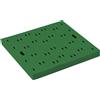 Dakota Chiusino in plastica Seventy 700x700 verde con telaio