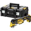 DEWALT DCS356NT-XJ Utensile multifunzione ad oscillazione 18v, motore brushless, (in valigetta senza batterie e caricbatteria)