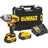 DEWALT DCF900P2T-QW Avvitatore ad impulsi alta potenza 4 modalità, 2 batterie 18V 5.0Ah, 1/2"