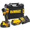 DEWALT DCF850P2T-QW Avvitatore ad impulsi compatto 3 velocità 2 batterie 18V 5.0Ah XR brushless 1/4"