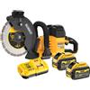 DEWALT DCS691X2-QW Troncatore 2 batterie 54V Flexvolt 9.0Ah 230 mm
