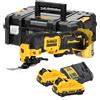 DEWALT DCS353D2-QW Utensile multifunzione con 2 batterie XR 12V 2.0Ah