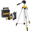 DEWALT DW088KTRI-XJ Livella laser linea verticale e orizzontale - Raggio rosso + Treppiede in alluminio
