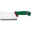 Sanelli Premana Professional Coltello Falcetta, Acciaio Inossidabile, Verde/Rosso, 29.5 x 3 x 9.5 cm