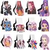 YFCHOTI Huntrix, set di segnalibri magnetici, 12 pezzi, Demon-Hunters, magnetici, accessori da lettura per adolescenti e ragazze, per l'inizio della scuola, regalo per feste di anime, piccoli regali per