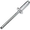 AERZETIX - Set di 100 rivetti ciechi standard Ø6x16mm alluminio/acciaio - DIN 7337 A - rivetto pop a rottura stelo - C48119