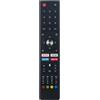 ALLIMITY Telecomando vocale Replace fit for Chiq Changhong Saba OK. L32H7A L32H7S L40H7A L40H7S L43H7S L50H7A NI32HG7NA9 NI40FG7NA9 ODL32770H-TAB ODL50672U-TAB SA24S46A9 SA32S67A9 SA40S67A9 SA43K67A9 SA40S67A9