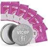 ViCep 6-Pack Batteria CR1220 Batterie CR 1220 a Bottone al litio 3V per portachiavi auto, telecomando, termoigrometro intelligente e altro, confezionata singolarmente