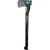 Gardena Ascia Spaccalegna 2800 S: Ascia Versatile per Diversi Lavori con Il Legno, Rivestimento Antiscivolo, Placca di Protezione in Acciaio Inox, Funzione Martello, 70 Cm (8719-48)